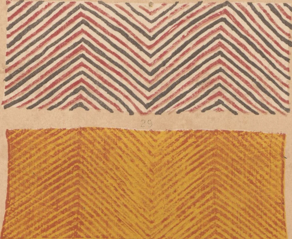 An illustration from Collection of specimens and illustrations of the textile manufactures of India. Second series, 0001-0064 / prepared under the direction of J. Forbes Watson, 1873, leaf 16