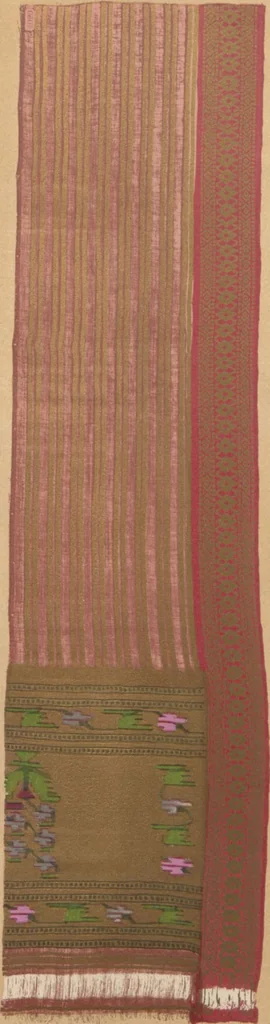 An illustration from Collection of specimens and illustrations of the textile manufactures of India. Second series, 0001-0064 / prepared under the direction of J. Forbes Watson, 1873, leaf 30