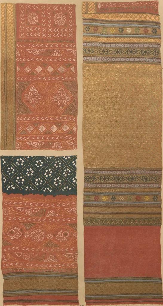 An illustration from Collection of specimens and illustrations of the textile manufactures of India. Second series, 0001-0064 / prepared under the direction of J. Forbes Watson, 1873, leaf 34