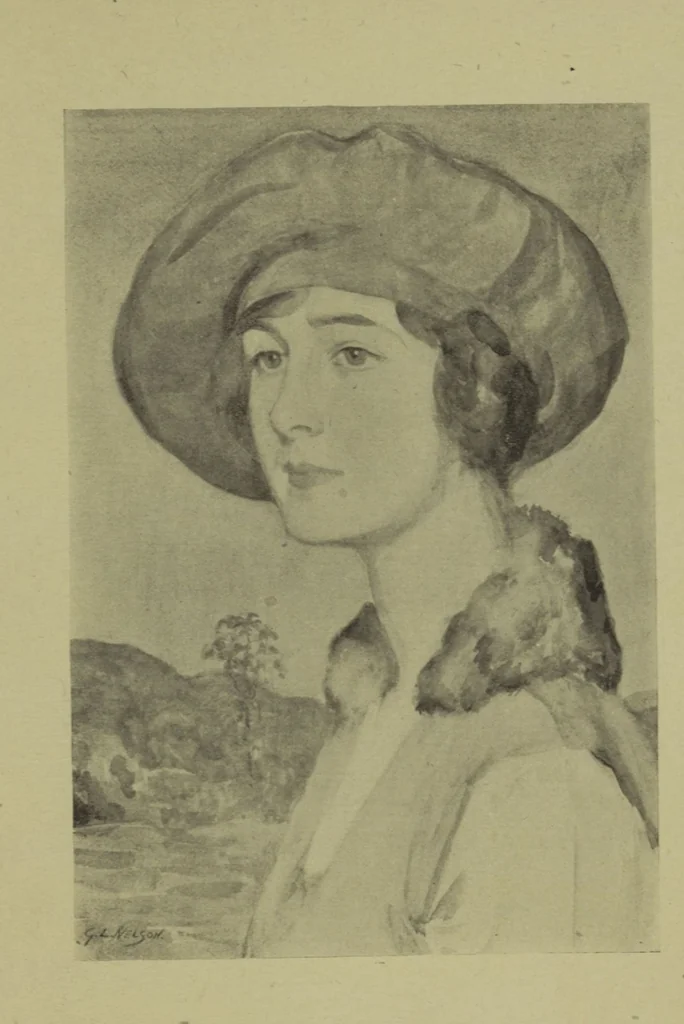 An illustration from Catalogue of the fifty-fourth annual exhibition of the American Water Color Society, 1921, leaf 45