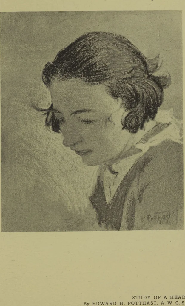An illustration from Catalogue of the fifty-fourth annual exhibition of the American Water Color Society, 1921, leaf 51