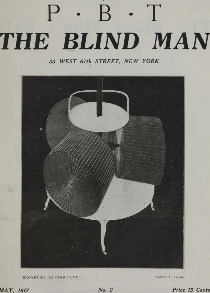 An illustration from The blind man : no. 2, May 1917, 1917, leaf 1