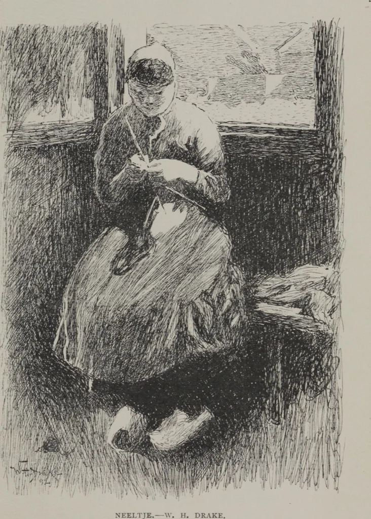 An illustration from Third annual exhibition of the New York Water Color Club, 1892, leaf 17
