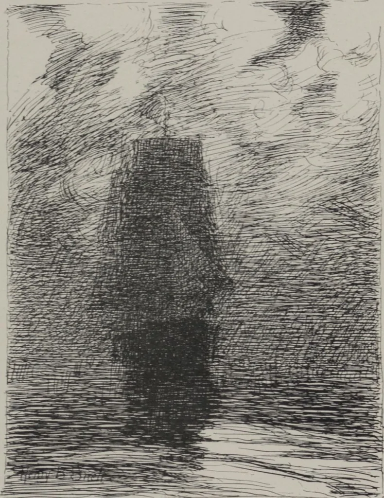 An illustration from Third annual exhibition of the New York Water Color Club, 1892, leaf 29