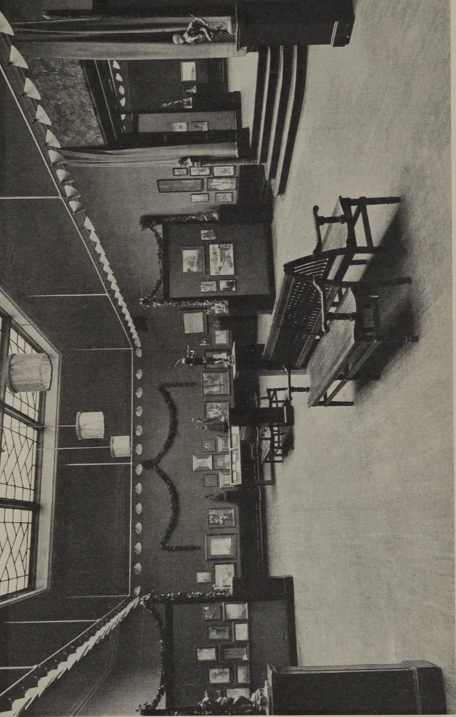 An illustration from New York Water Color Club : twenty-fifth annual exhibition, November 7th to November 29th, 1914, leaf 1