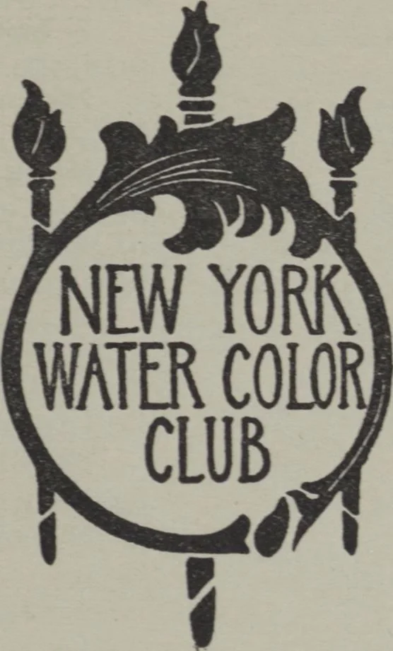 An illustration from New York Water Color Club : twenty-fifth annual exhibition, November 7th to November 29th, 1914, leaf 28