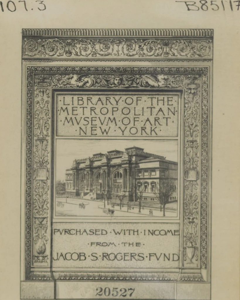 An illustration from Svájci müvészek (Société des peintres sculpteurs et architectes suisses) kiállitása, 1910 Majus-Szeptember, 1910, leaf 2