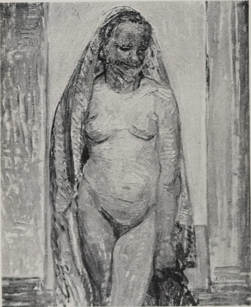 An illustration from Svájci müvészek (Société des peintres sculpteurs et architectes suisses) kiállitása, 1910 Majus-Szeptember, 1910, leaf 32