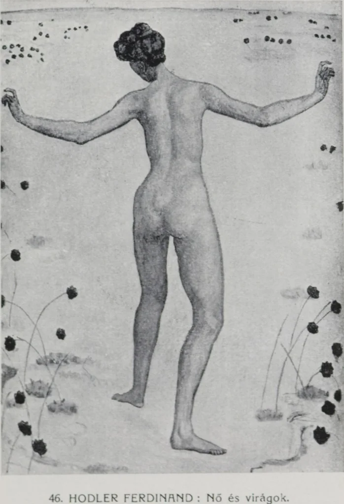 An illustration from Svájci müvészek (Société des peintres sculpteurs et architectes suisses) kiállitása, 1910 Majus-Szeptember, 1910, leaf 35