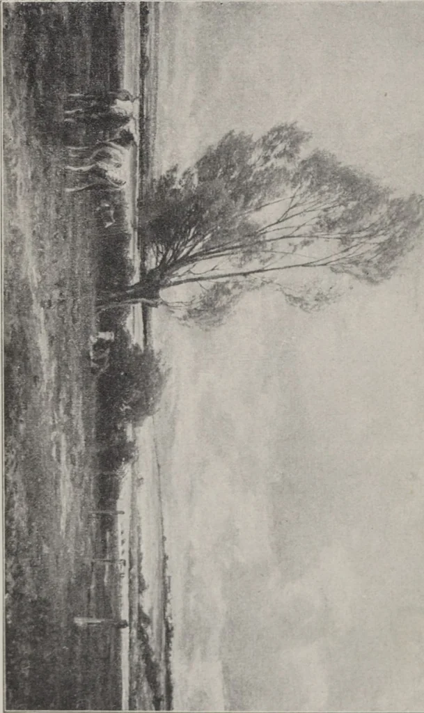 An illustration from Kalauz és képes targymutató : nemzetközi kiállitására, Hock János elöszavával, a müvészek életrajzát irta Szikszay Ferencz, 1901, leaf 128