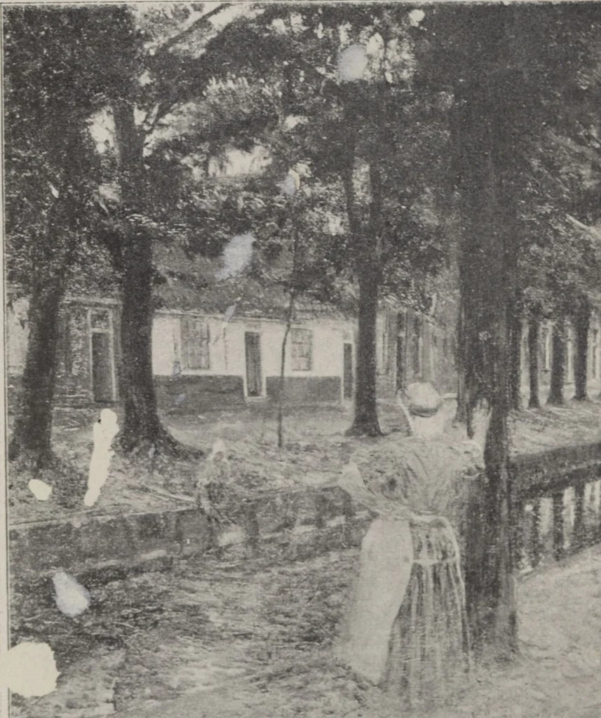 An illustration from Kalauz és képes targymutató : nemzetközi kiállitására, Hock János elöszavával, a müvészek életrajzát irta Szikszay Ferencz, 1901, leaf 140