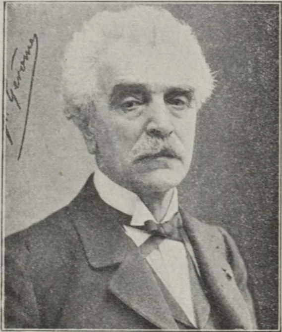 An illustration from Kalauz és képes targymutató : nemzetközi kiállitására, Hock János elöszavával, a müvészek életrajzát irta Szikszay Ferencz, 1901, leaf 57