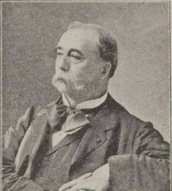 An illustration from Kalauz és képes targymutató : nemzetközi kiállitására, Hock János elöszavával, a müvészek életrajzát irta Szikszay Ferencz, 1901, leaf 66