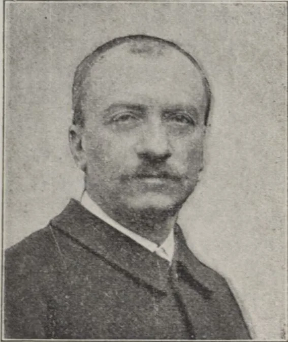 An illustration from Kalauz és képes targymutató : nemzetközi kiállitására, Hock János elöszavával, a müvészek életrajzát irta Szikszay Ferencz, 1901, leaf 69