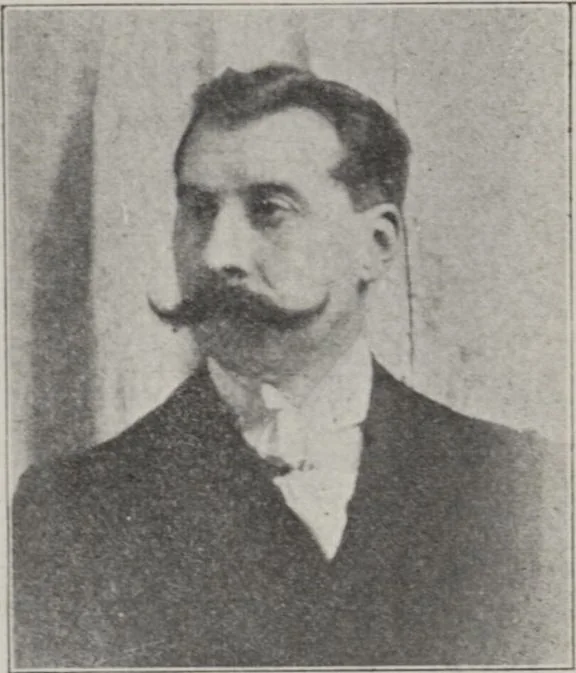 An illustration from Kalauz és képes targymutató : nemzetközi kiállitására, Hock János elöszavával, a müvészek életrajzát irta Szikszay Ferencz, 1901, leaf 73