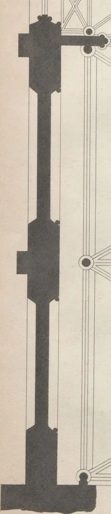 An illustration from Four letters on the ecclesiastical architecture of France / addressed to John Gage ... Director, by Thomas Rickman, 1833, leaf 45