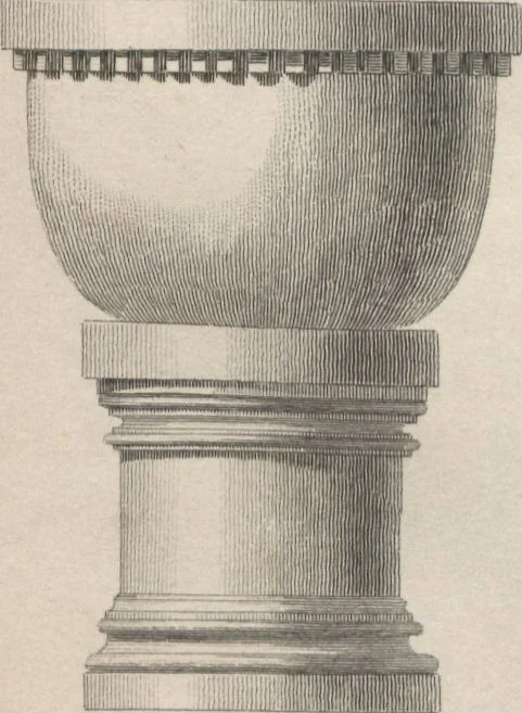 An illustration from Four letters on the ecclesiastical architecture of France / addressed to John Gage ... Director, by Thomas Rickman, 1833, leaf 9