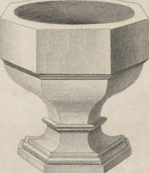 An illustration from Four letters on the ecclesiastical architecture of France / addressed to John Gage ... Director, by Thomas Rickman, 1833, leaf 9