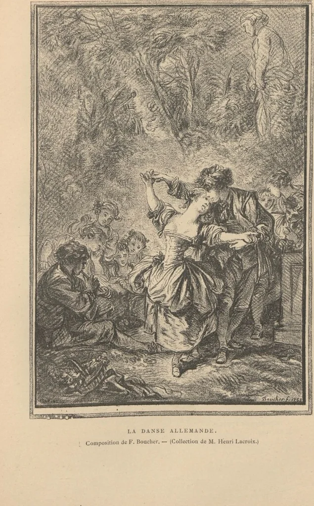 An illustration from F. Boucher / par André Michel, 1889, leaf 118