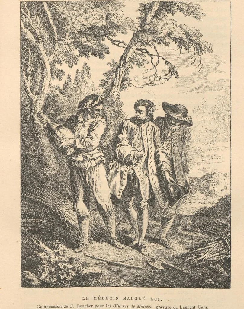 An illustration from F. Boucher / par André Michel, 1889, leaf 28