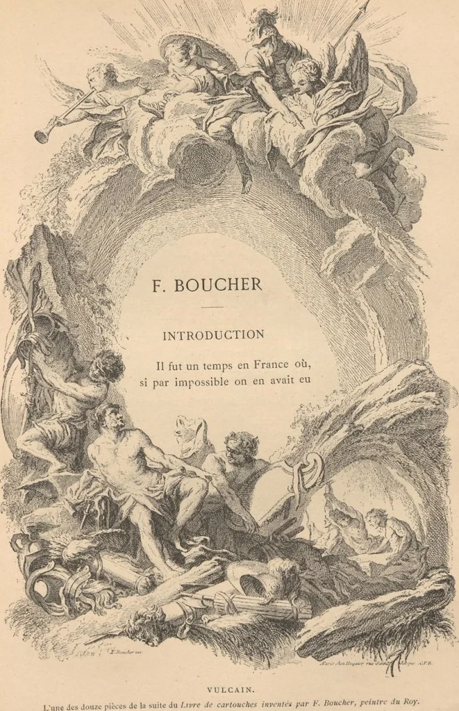 An illustration from F. Boucher / par André Michel, 1889, leaf 3