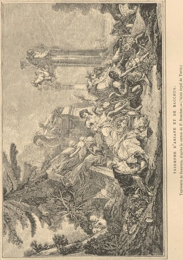 An illustration from F. Boucher / par André Michel, 1889, leaf 38