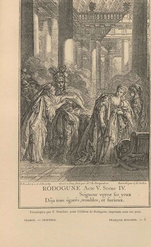 An illustration from F. Boucher / par André Michel, 1889, leaf 64