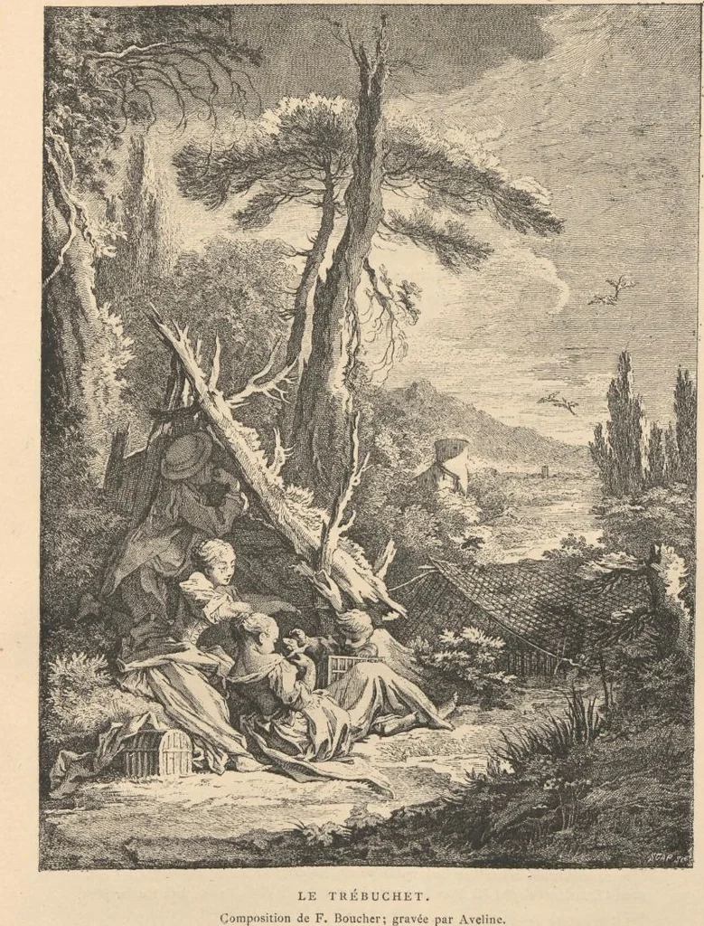 An illustration from F. Boucher / par André Michel, 1889, leaf 98