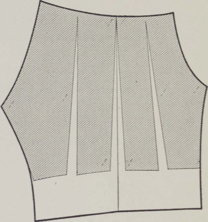 An illustration from Patterns for coats and capes, 1917, leaf 41