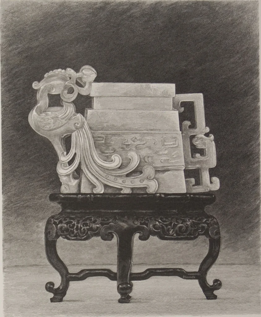 An illustration from The Bishop collection : investigations and studies in jade : [volume one], 1906, leaf 316