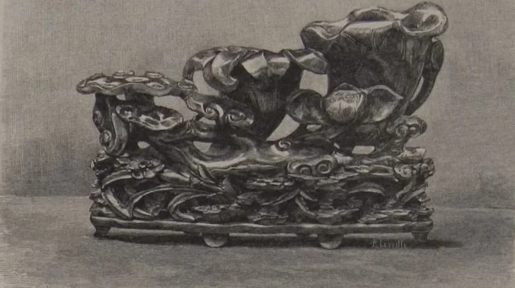 An illustration from The Bishop collection : investigations and studies in jade : [volume one], 1906, leaf 417