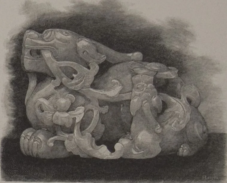 An illustration from The Bishop collection : investigations and studies in jade : [volume one], 1906, leaf 425