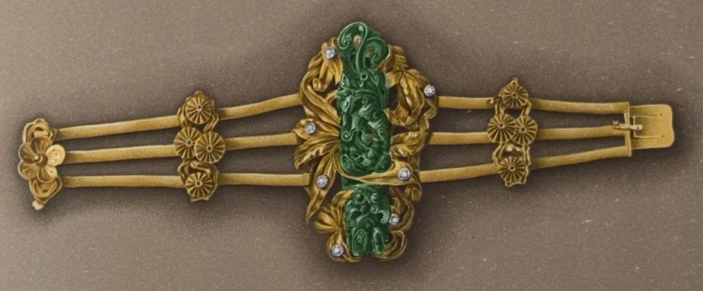 An illustration from The Bishop collection : investigations and studies in jade : [volume one], 1906, leaf 442