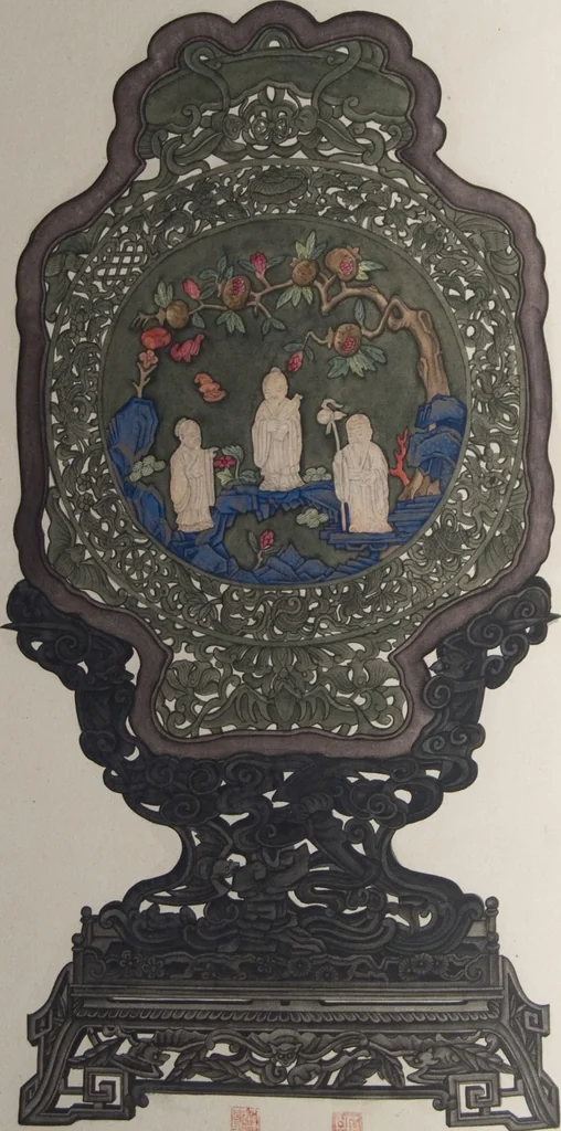 An illustration from The Bishop collection : investigations and studies in jade : [volume one], 1906, leaf 81