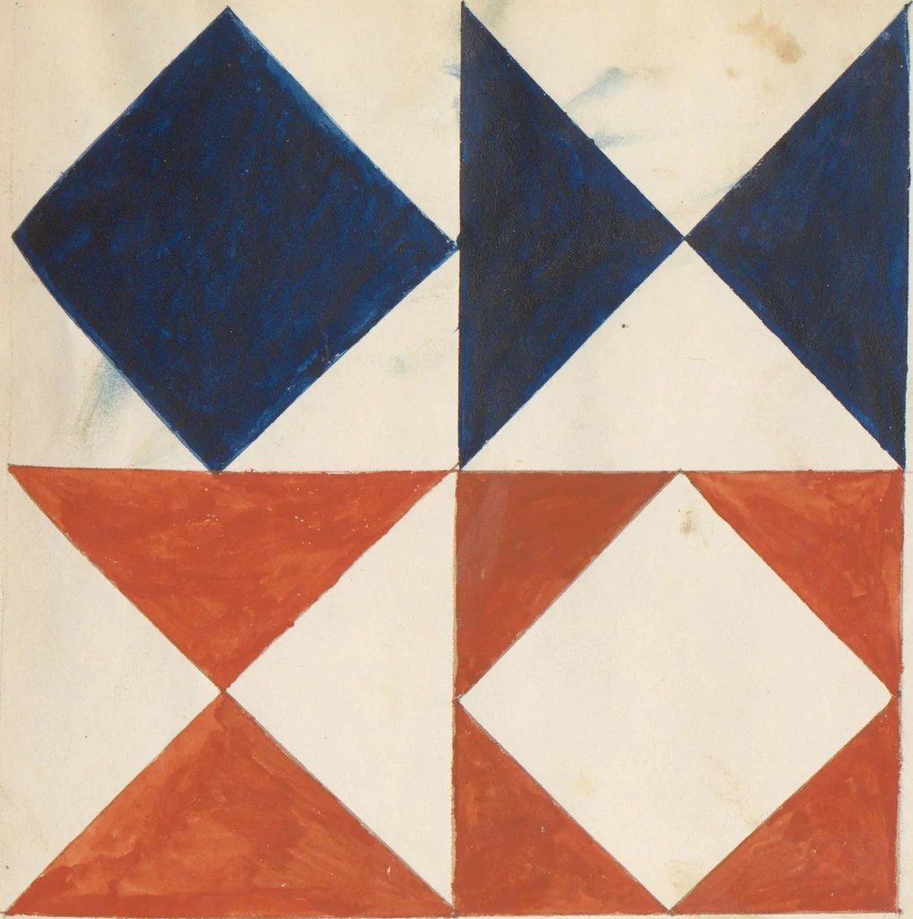 An illustration from Pattern book, 1831, leaf 47
