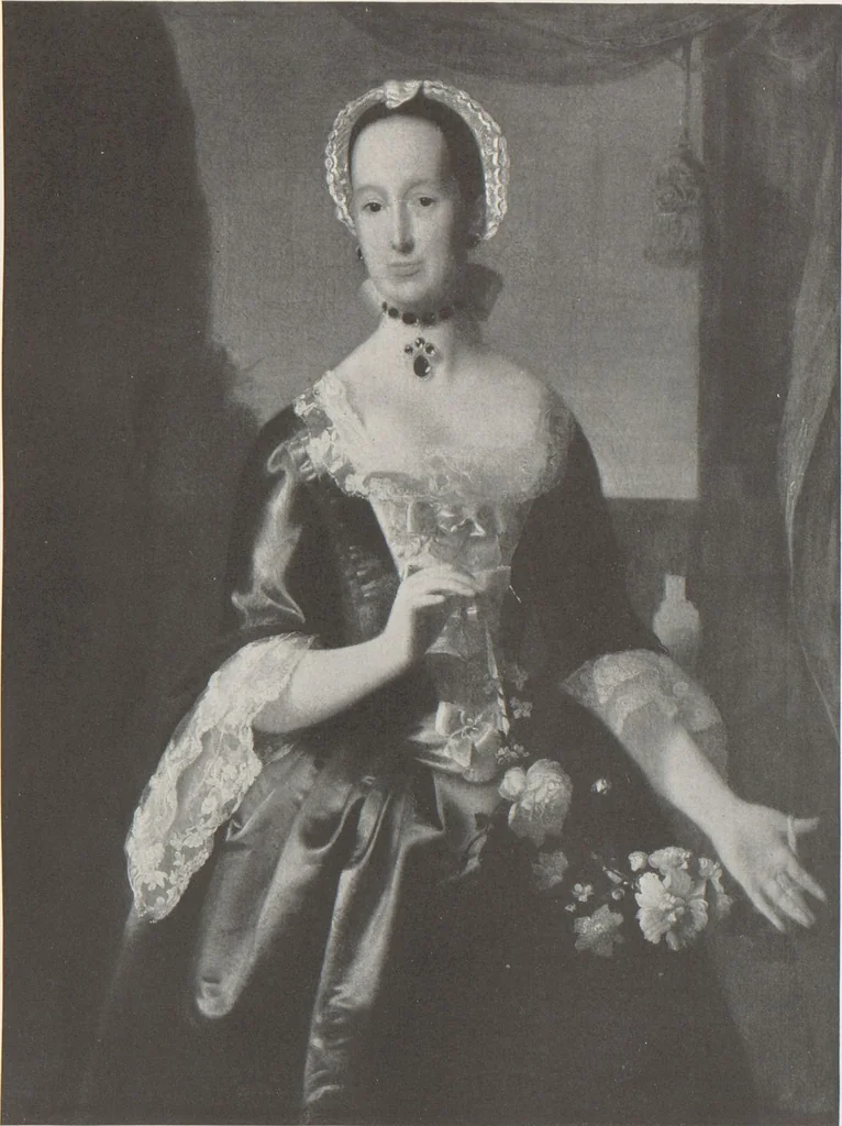 An illustration from Antique laces of American collectors : Volume 2 / text by Frances Morris & Marian Hague, 1920, leaf 46