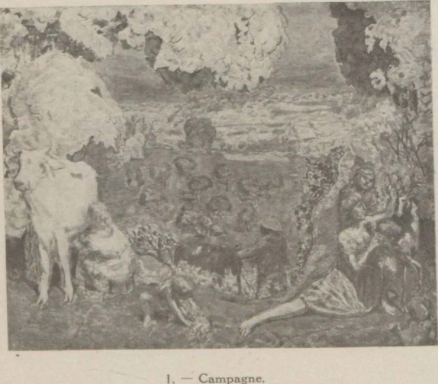 An illustration from Exposition Bonnard du mardi 24 mai au samedi 11 juin 1921, 1921, leaf 4
