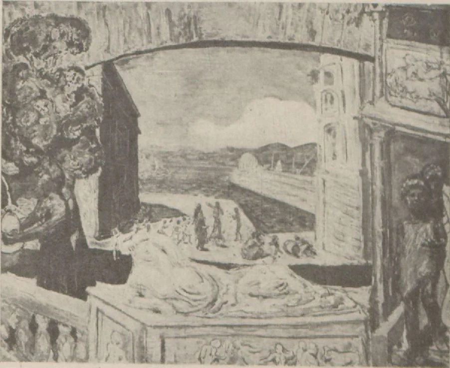An illustration from Exposition Bonnard du mardi 24 mai au samedi 11 juin 1921, 1921, leaf 5