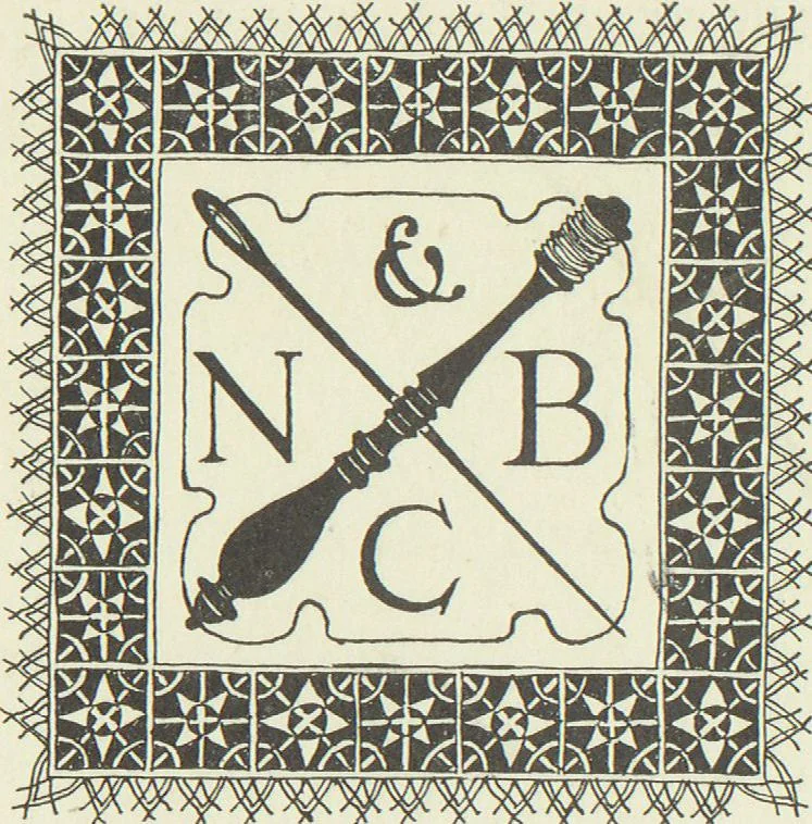 An illustration from Antique laces of American collectors : Volume 1 / text by Frances Morris & Marian Hague, 1920, leaf 9