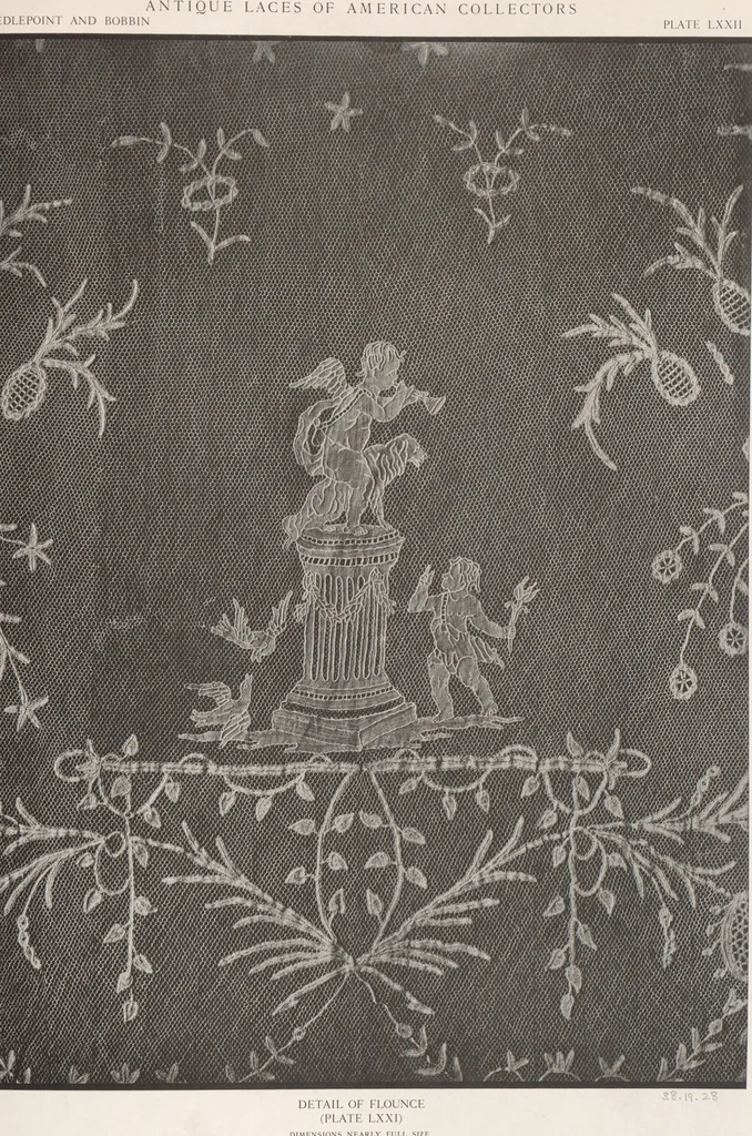 An illustration from Antique laces of American collectors : Volume 1 / text by Frances Morris & Marian Hague, 1920, leaf 93