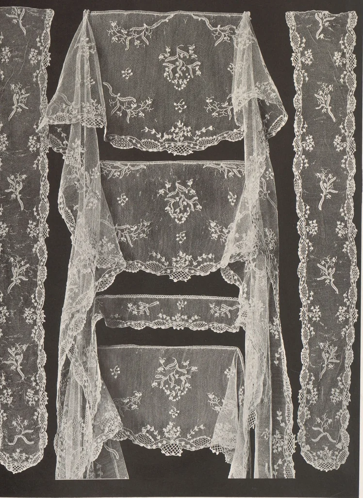 An illustration from Antique laces of American collectors : Volume 1 / text by Frances Morris & Marian Hague, 1920, leaf 94