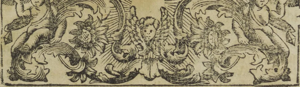 An illustration from Descrizione del celebre Arco : eretto in Benevento a Marco Ulpio Trajano, XIV. imperadore, dal senato, e populo di Roma nell'anno del Signore 112. Col compendio delle antiche, e moderne memorie di detta città di Benevento, e delle gloriose geste del medesimo imperadore / opera di Giovanni di Nicastro ., 1723, leaf 3