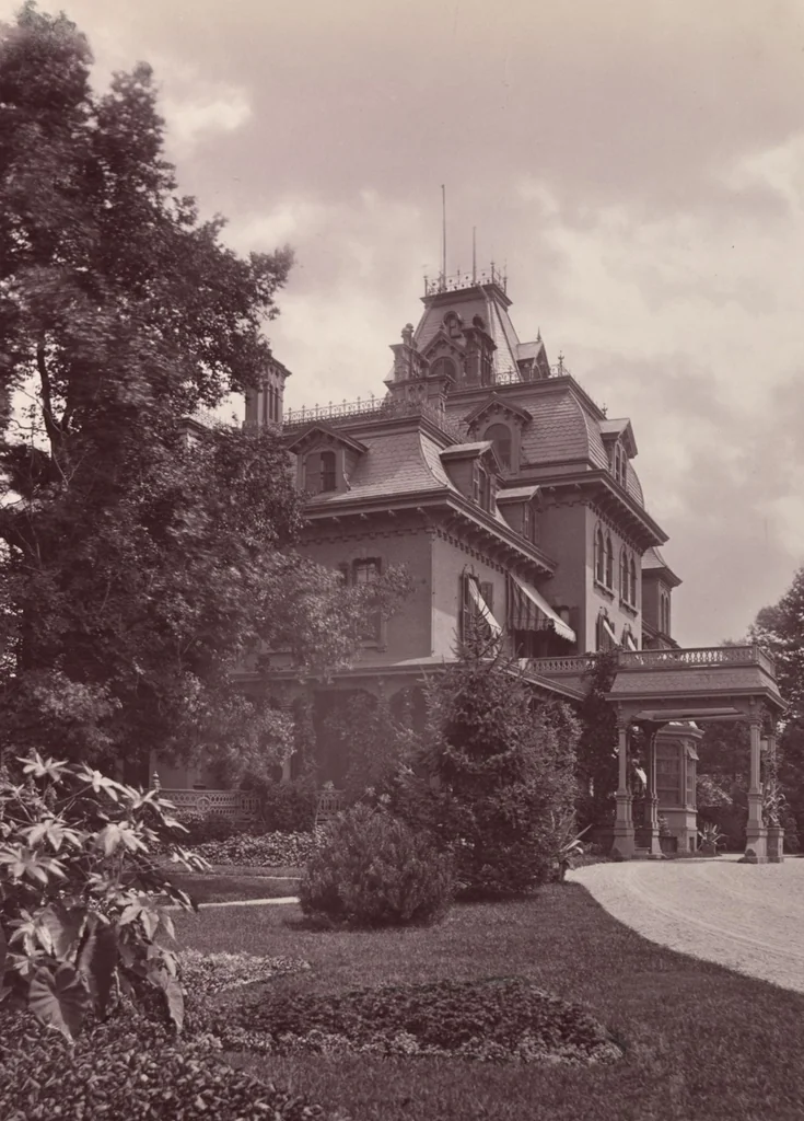 An illustration from "Bay Villa", the residence, on Staten Island, of Anson Phelps Stokes / photographs taken and assembled by the family, 1880, leaf 10