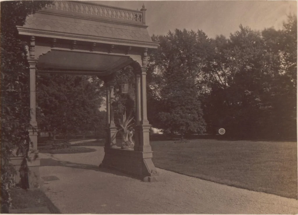An illustration from "Bay Villa", the residence, on Staten Island, of Anson Phelps Stokes / photographs taken and assembled by the family, 1880, leaf 39