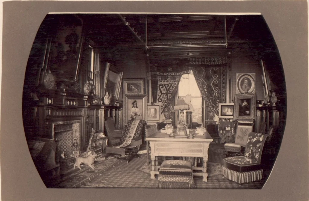 An illustration from "Bay Villa", the residence, on Staten Island, of Anson Phelps Stokes / photographs taken and assembled by the family, 1880, leaf 42