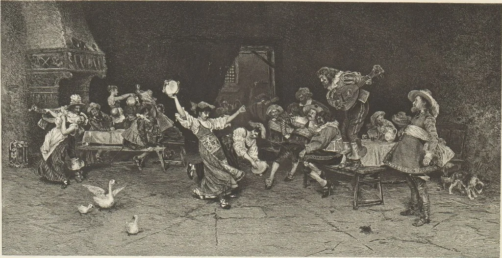 An illustration from Mr. Vanderbilt's house and collection : volume 4 / described by Edward Strahan, 1883, leaf 107