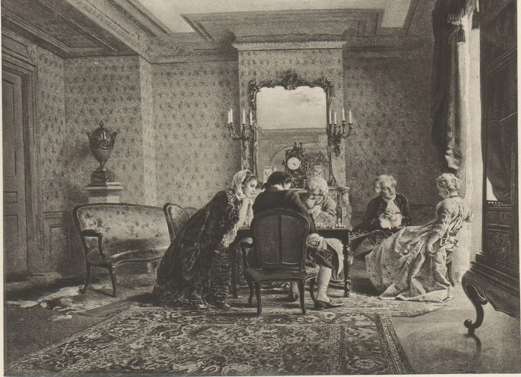 An illustration from Mr. Vanderbilt's house and collection : volume 4 / described by Edward Strahan, 1883, leaf 12