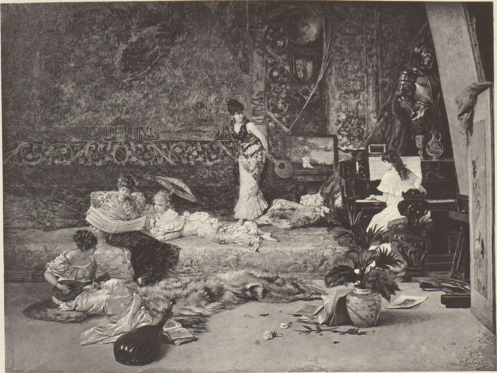 An illustration from Mr. Vanderbilt's house and collection : volume 4 / described by Edward Strahan, 1883, leaf 52
