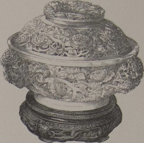 An illustration from The Bishop collection : investigations and studies in jade : [volume two], 1906, leaf 196