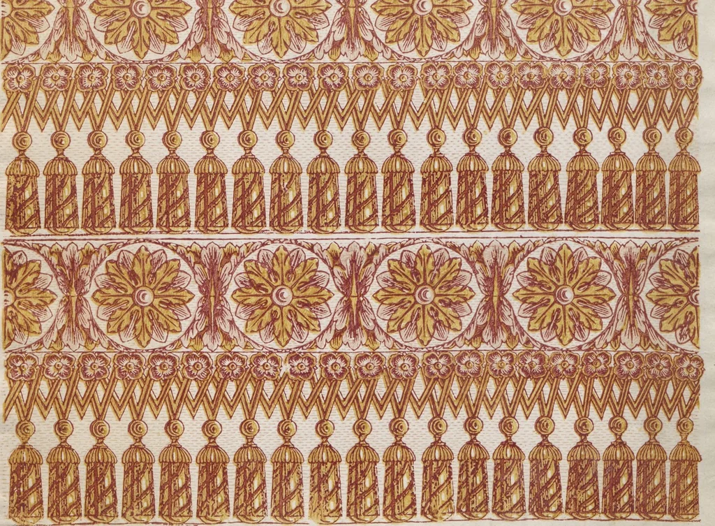 An illustration from Collection of Dutch and Italian decorated papers from the 18th century, 1700, leaf 6